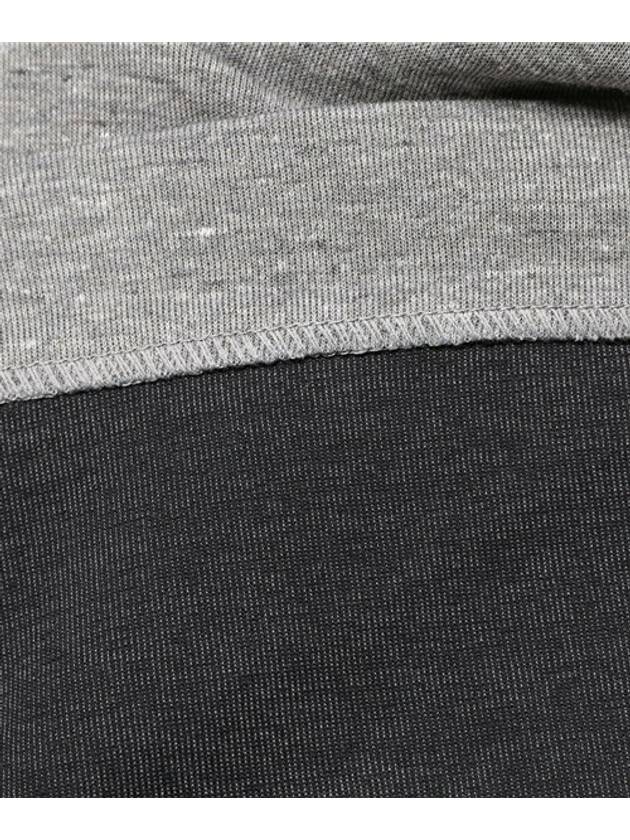 01805215091Tech fleece pullover funnel neck hooded tshirtgray - NIKE - BALAAN 10