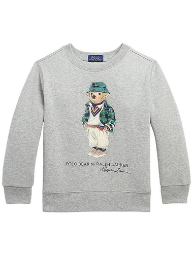 Kids Women s Teddy Bear Sweatshirt Gray 919722 001 - POLO RALPH LAUREN - BALAAN 1