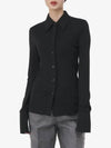 Slim Fit Jersey Shirt Black - HELMUT LANG - BALAAN 2