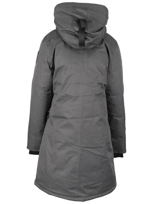 Women's Merides Pearly Parka Steel Grey - NOBIS - BALAAN 5