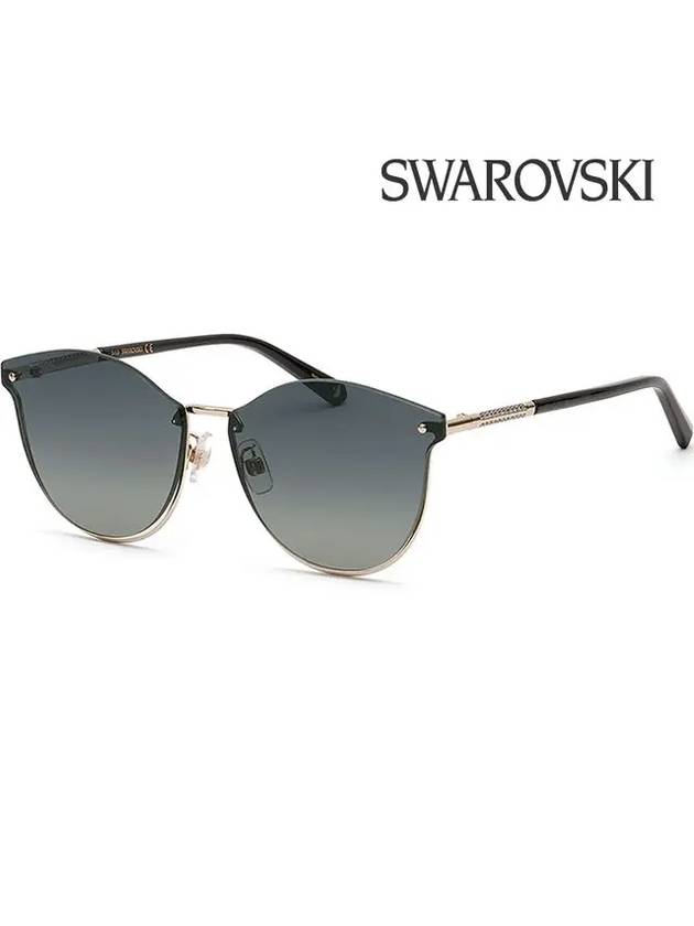 Eyewear Metal Sunglasses Gold - SWAROVSKI - BALAAN 2