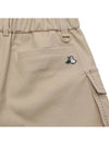 Cargo A-line shorts part 4 5703LZWCBEIGE - BLACK&WHITE - BALAAN 4