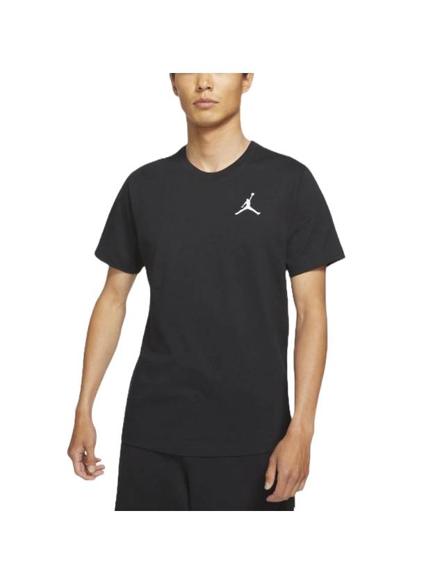 Jordan Jumpman Short Sleeves T-Shirt Black - NIKE - BALAAN 1