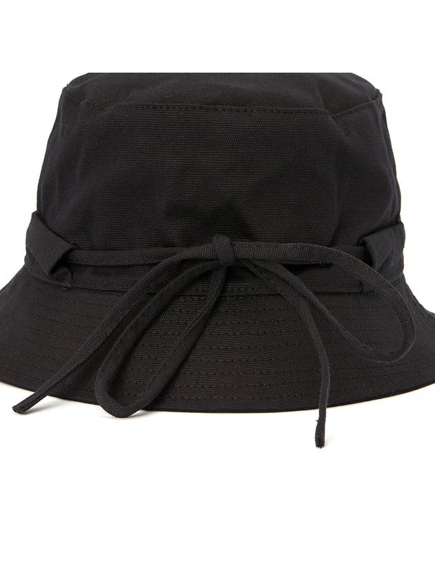 Le Bob Gadjo Bucket Hat Black - JACQUEMUS - BALAAN 8