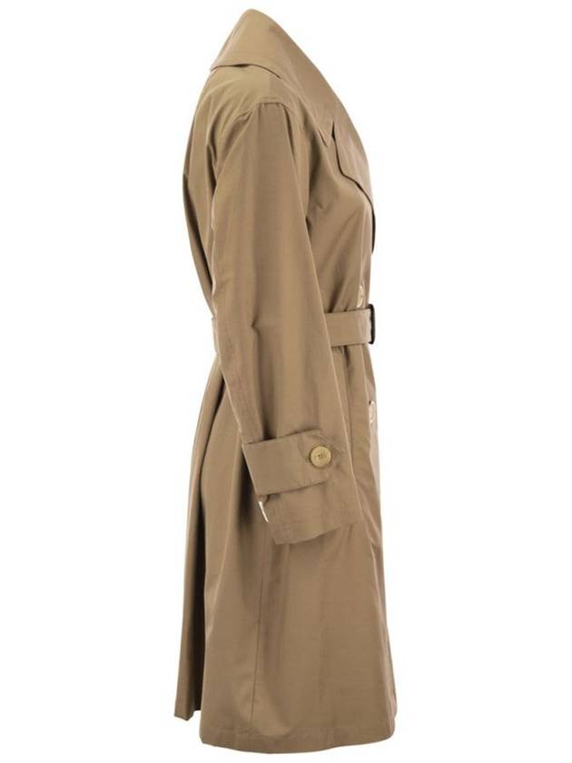 The Cube VTRENCH Cotton Trench Coat Double Breasted 2419021024600 011 - MAX MARA - BALAAN 4