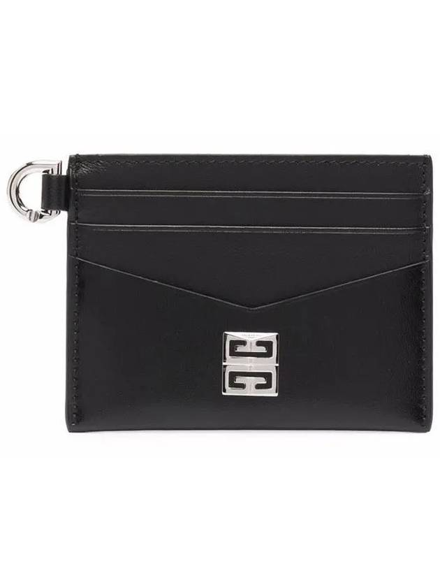 4G Metal Logo Card Wallet Black - GIVENCHY - BALAAN 3