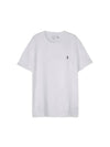 Custom Slim Fit Cotton Short Sleeve T-Shirt White - POLO RALPH LAUREN - BALAAN 1