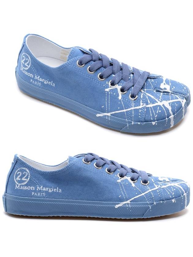 Painting Tabi Low Top Sneakers Blue - MAISON MARGIELA - BALAAN 2