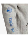 Men's Air Force 1 Hoodie Grey - NIKE - BALAAN 5