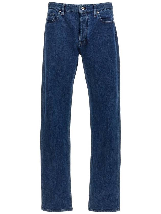 Slim straight jeans washed blue - BERLUTI - BALAAN 2