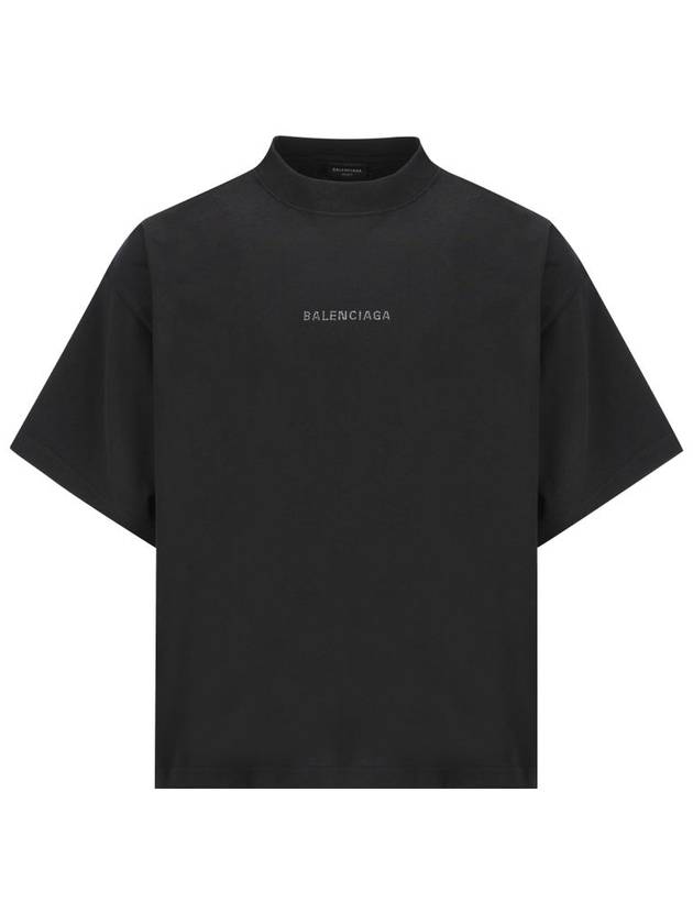 Balenciaga T-shirts and Polos Black - BALENCIAGA - BALAAN 1