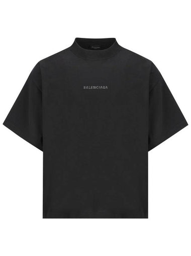 Balenciaga T-shirts and Polos Black - BALENCIAGA - BALAAN 1