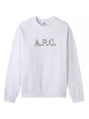 Liberty Dragon Embroidered Logo Sweatshirt White - A.P.C. - BALAAN 1