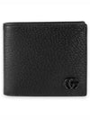 GG Marmont Half Wallet Black - GUCCI - BALAAN 2