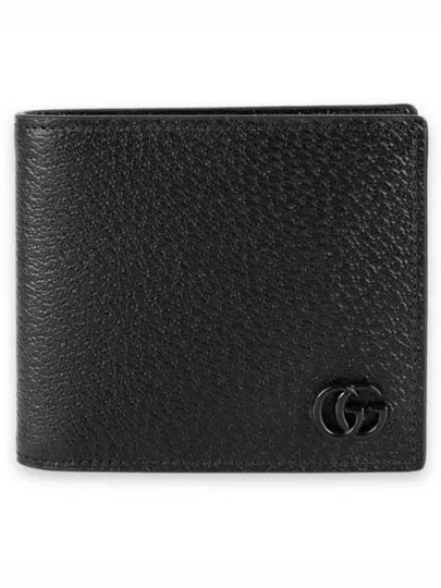 GG Marmont Half Wallet Black - GUCCI - BALAAN 2