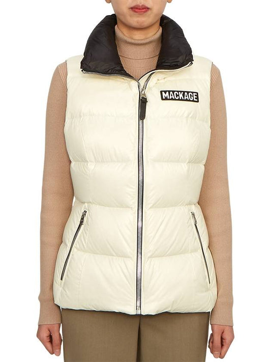 Women's padded vest CHAYA CREAM - MACKAGE - BALAAN 2