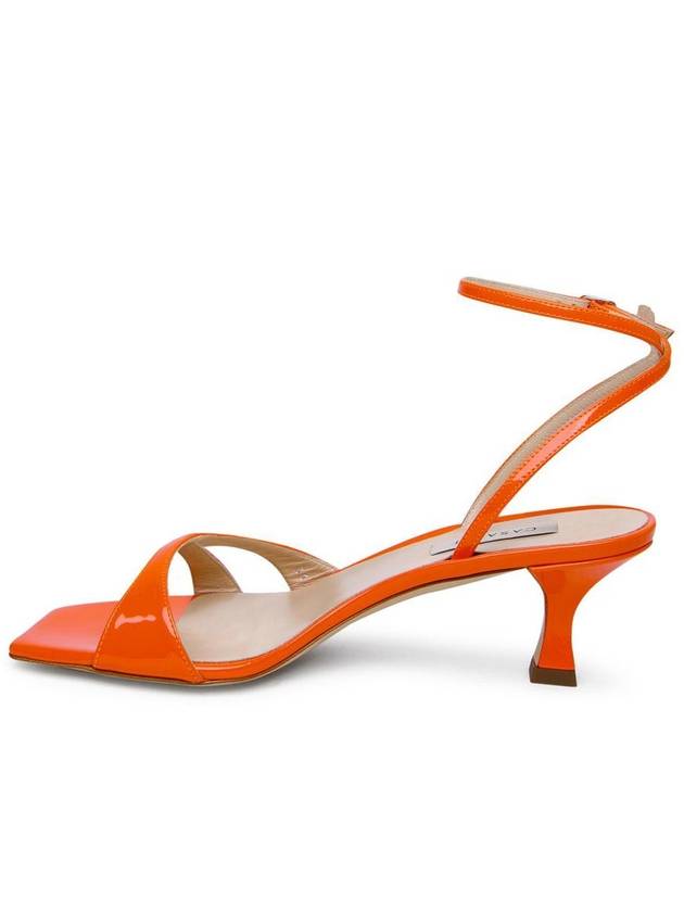 Casadei 'Geraldine' Tulip Leather Sandals - CASADEI - BALAAN 3