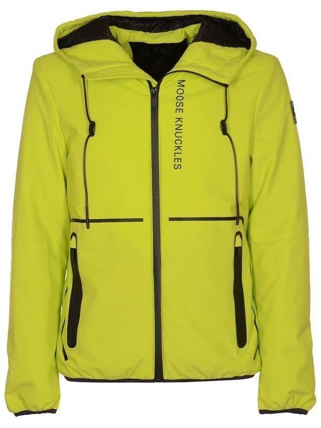 Greyton Hooded Jacket Lime Green - MOOSE KNUCKLES - BALAAN 1