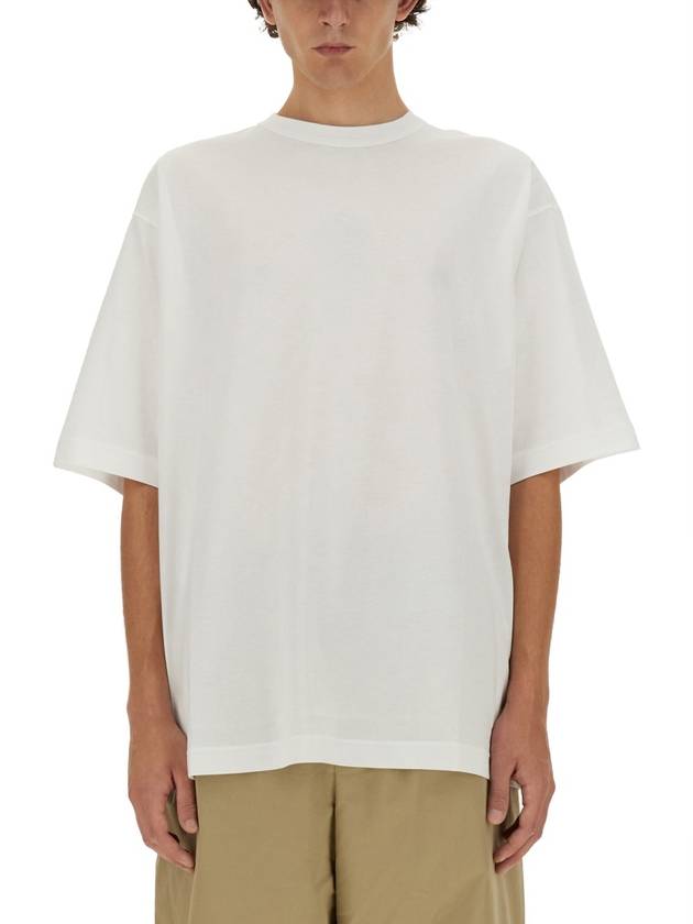 T-SHIRT WITH EMBROIDERY - GUCCI - BALAAN 1