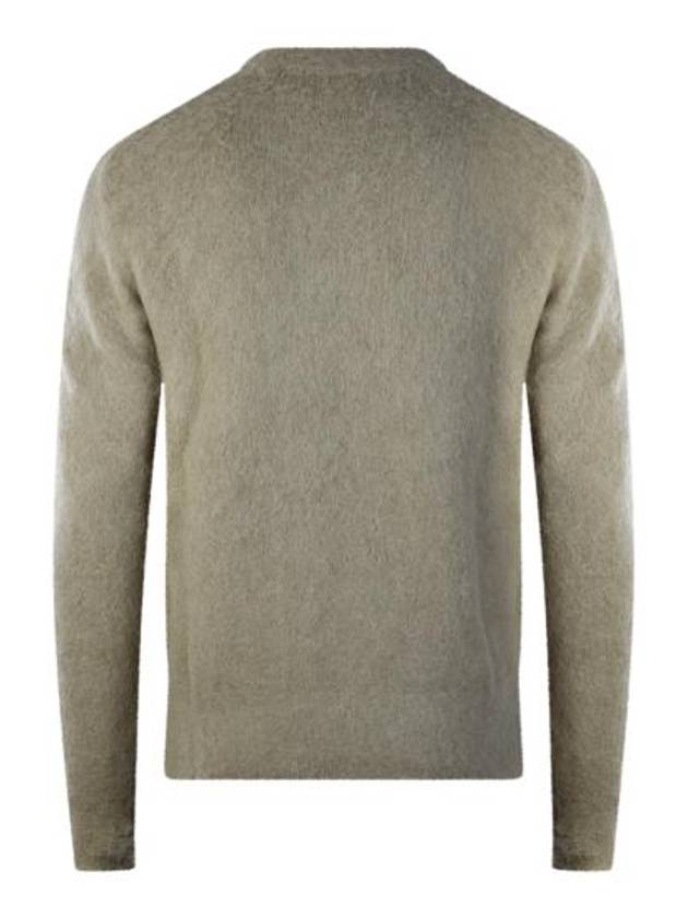 Texture Crew Neck Knit Top Taupe - AMI - BALAAN 5