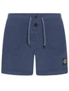 Swimming Nylon Trunk Shorts Avio Blue - STONE ISLAND - BALAAN 2