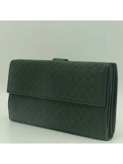 Green color long wallet - BOTTEGA VENETA - BALAAN 2