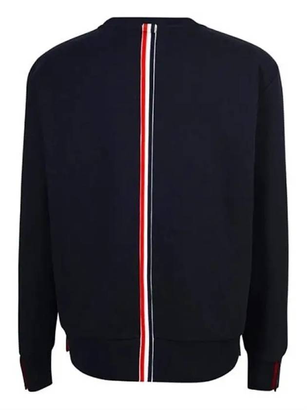 Center Back Stripe Crewneck Sweatshirt Navy - THOM BROWNE - BALAAN 6