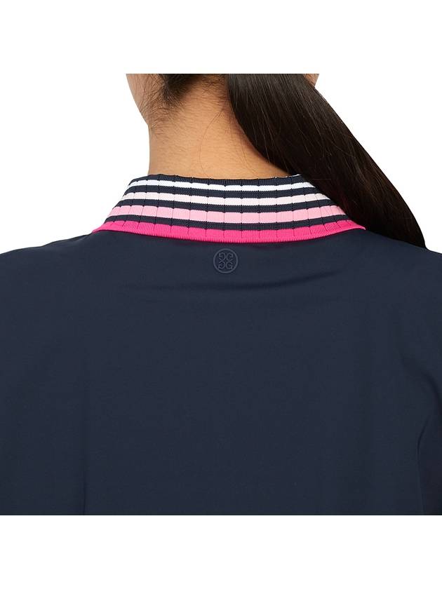 LF Golf PLEATED COLLAR POLO LF22K132 TWILIGHT Women's Pleated Collar Polo - G/FORE - BALAAN 8