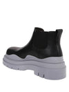 Tire Ankle Chelsea Boots Black Grey - BOTTEGA VENETA - BALAAN 4