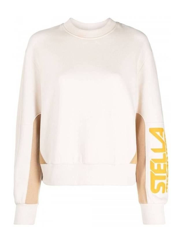 Color Logo Point Sweatshirt Ivory - STELLA MCCARTNEY - BALAAN 1