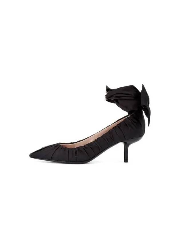 Women s Nylon Ribbon Decollete Pumps Black 270395 - EMPORIO ARMANI - BALAAN 1