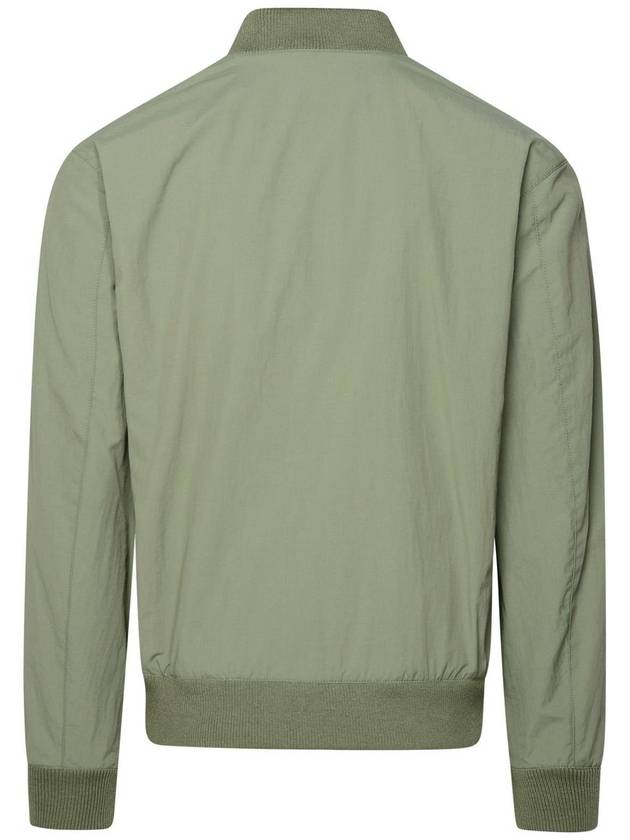 Fay Green Polyamide Bomber Jacket - FAY - BALAAN 3