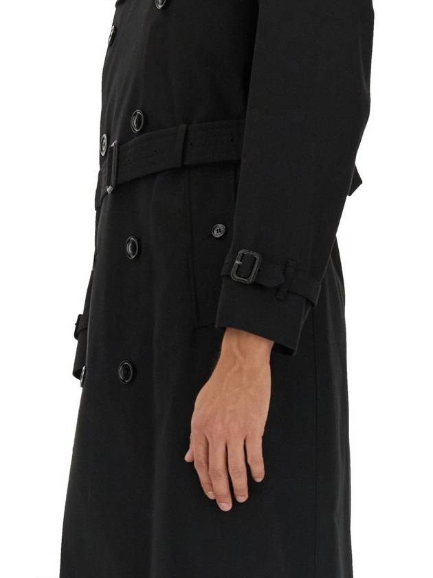 Heritage Kensington Trench Coat Black - BURBERRY - BALAAN 5