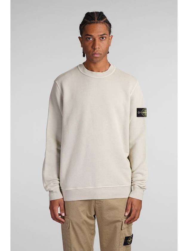 Compass Badge Sweatshirt Beige - STONE ISLAND - BALAAN 2