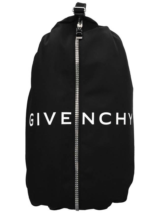 Logo Nylon Zippper Backpack - GIVENCHY - BALAAN 2