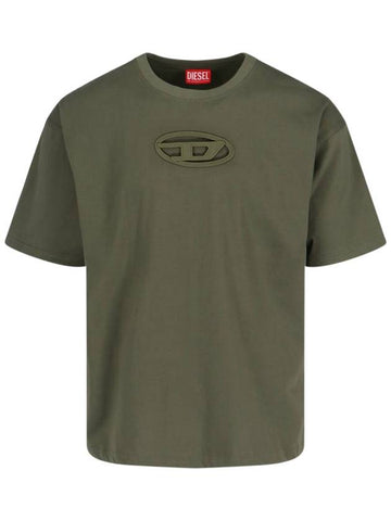 Diesel T-shirts and Polos Green - DIESEL - BALAAN 1