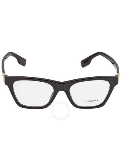 Eyewear Demo Square Eyeglasses Black - BURBERRY - BALAAN 2