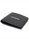 Cash Square Folded Wallet Black - BALENCIAGA - BALAAN 4