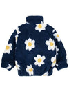 Kids Flower Pattern Shearling Jacket 223AC127 430 - BOBO CHOSES - BALAAN 3