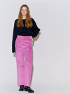 Coturoy Long Bootcut Pants Pink - OPENING SUNSHINE - BALAAN 3