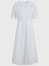Appelblutten M Point Open Collar Long Dress - MICANE - BALAAN 4