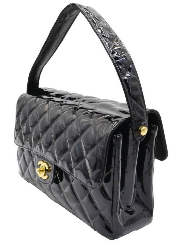 Patent shoulder bag 10929 - CHANEL - BALAAN 3