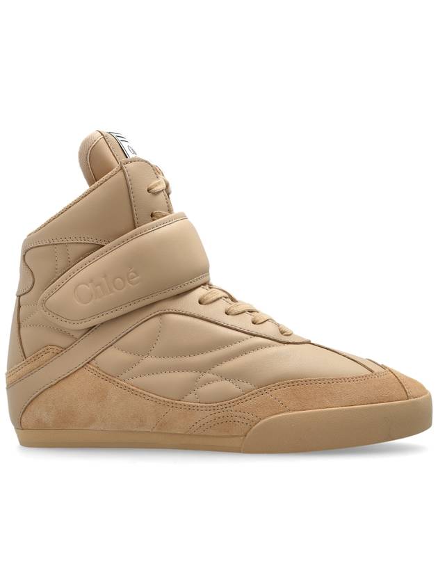 Chloé Kick High-top Sneakers, Women's, Beige - CHLOE - BALAAN 1