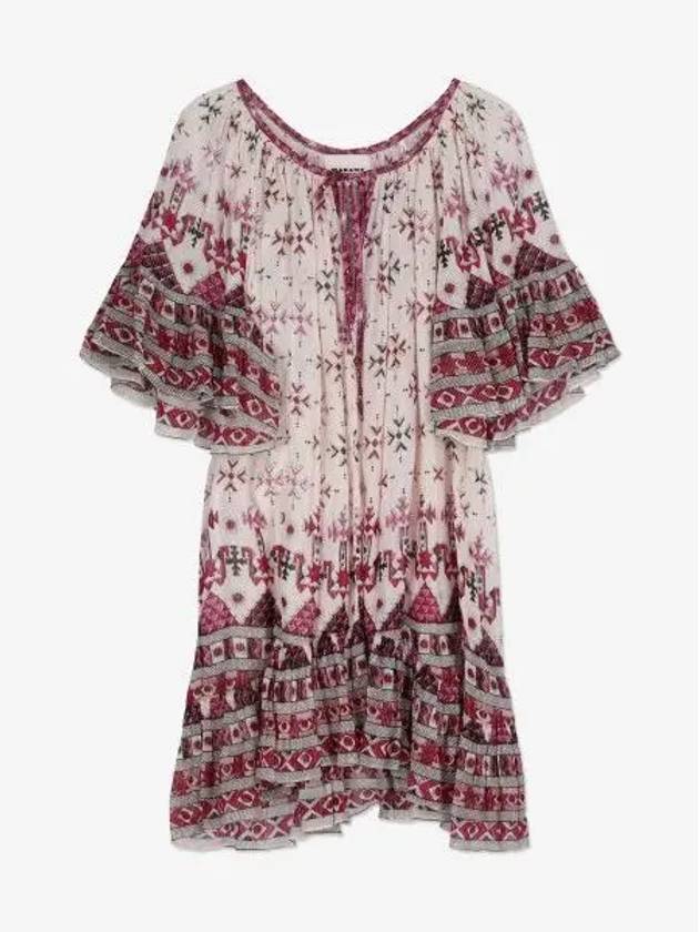 Roan Cotton Lurex One Piece White RO0047FBA1J53E20WH - ISABEL MARANT - BALAAN 1