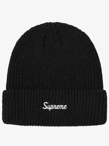 loose gauge beanie black FW24BN28 - SUPREME - BALAAN 1