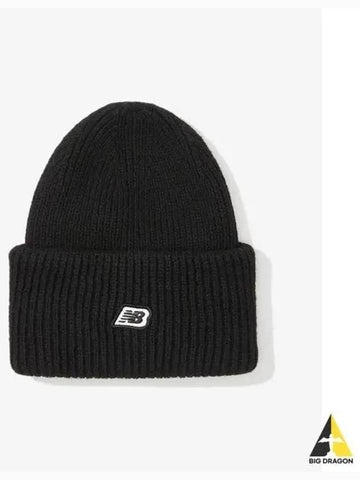 NBGDEFW802 Heavy Beanie BLACK - NEW BALANCE - BALAAN 1