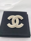 cc logo champagne gold brooch - CHANEL - BALAAN 1