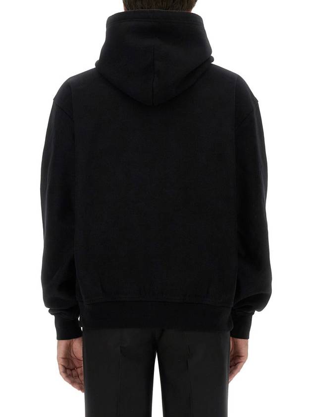 EKD Embroidered Hoodie Black - BURBERRY - BALAAN 4