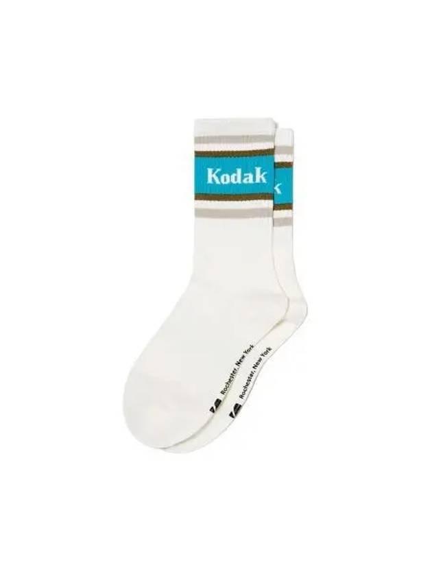 KODAK Multi Kodacolor Crew Socks BLUE - KODO - BALAAN 1