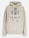 Women's Mansell Gray Big Logo Gray Hood SW0001FA A1M77E 23EC - ISABEL MARANT - BALAAN 3